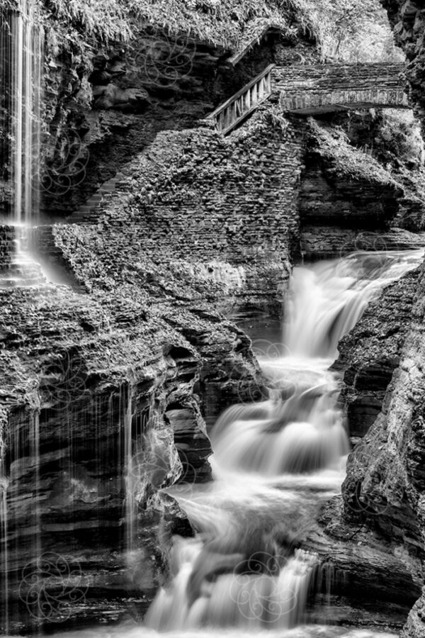 Untitled - BW Waterfall