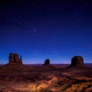 Monument Valley Night Sky